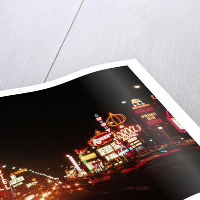 Night Views of Las Vegas Strip by Anonymous