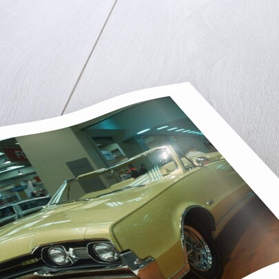 Oldsmobile Being Displayed at Auto Show by Anonymous