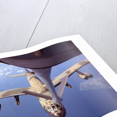 View of USAF B-52 Stratofortress Bomber in Flight by Anonymous