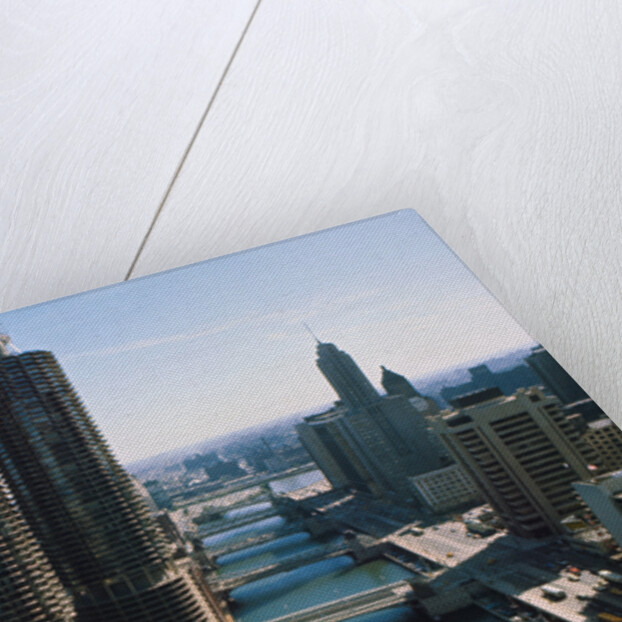 View of the Twin Towers in Chicago by Anonymous