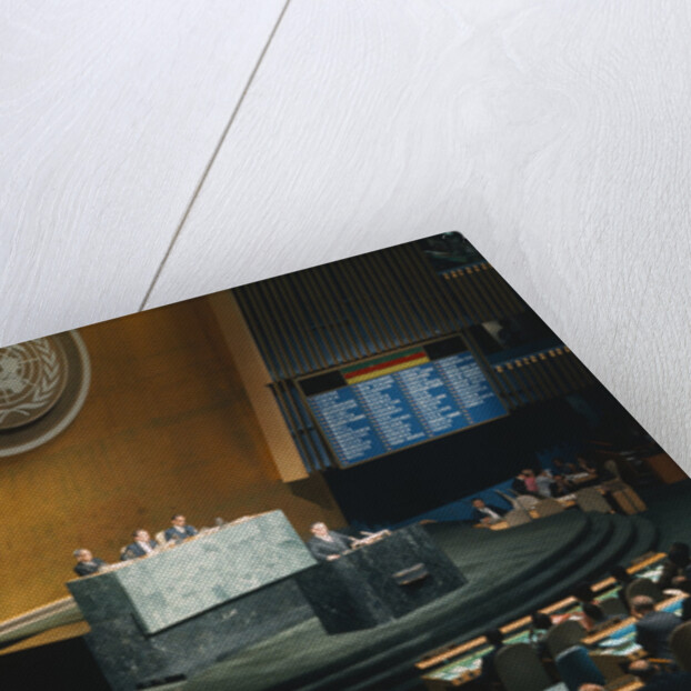 Andrei Gromyko Talking to United Nations General Assembly by Anonymous