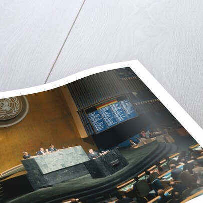 Andrei Gromyko Talking to United Nations General Assembly by Anonymous