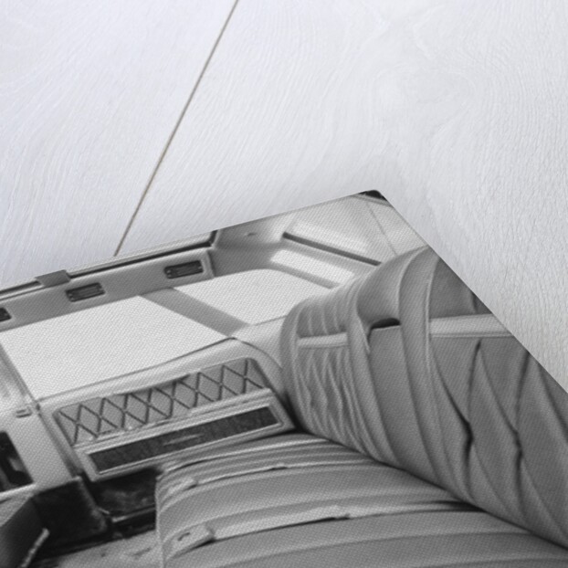 Interior of Presidential Limousine by Anonymous