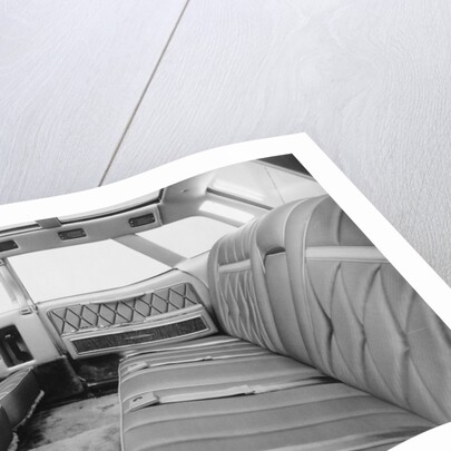 Interior of Presidential Limousine by Anonymous