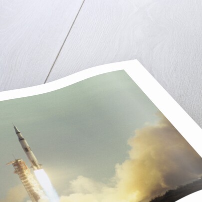 Apollo 8 Blasting Off by Anonymous