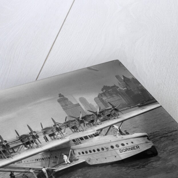 Passengers Disembarking from an Airliner by Anonymous