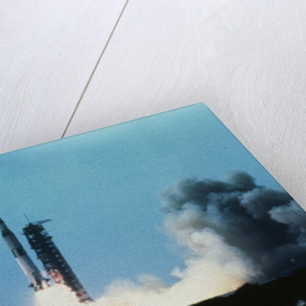 Apollo 11 Blasting Off by Anonymous
