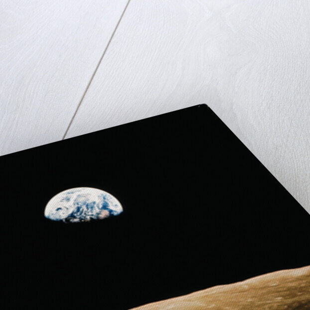 View of the Earth Rising by Anonymous