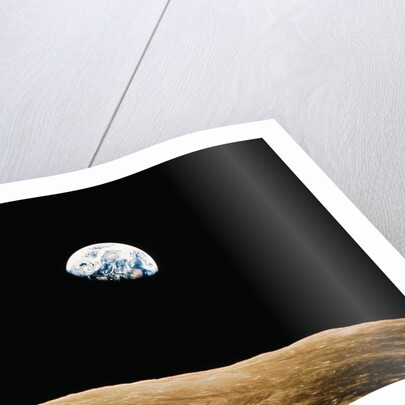 View of the Earth Rising by Anonymous