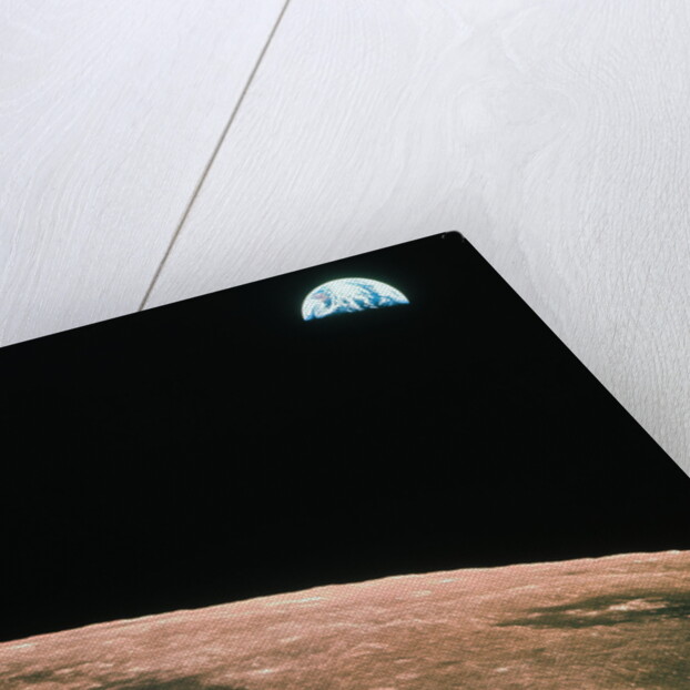 View of the Earth Rising by Anonymous