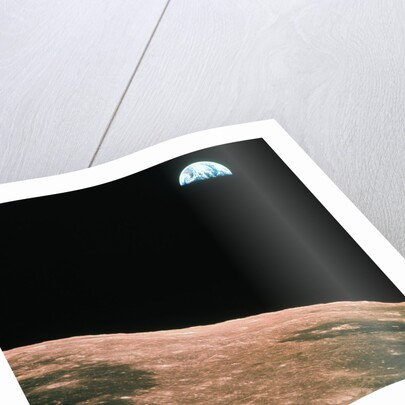 View of the Earth Rising by Anonymous