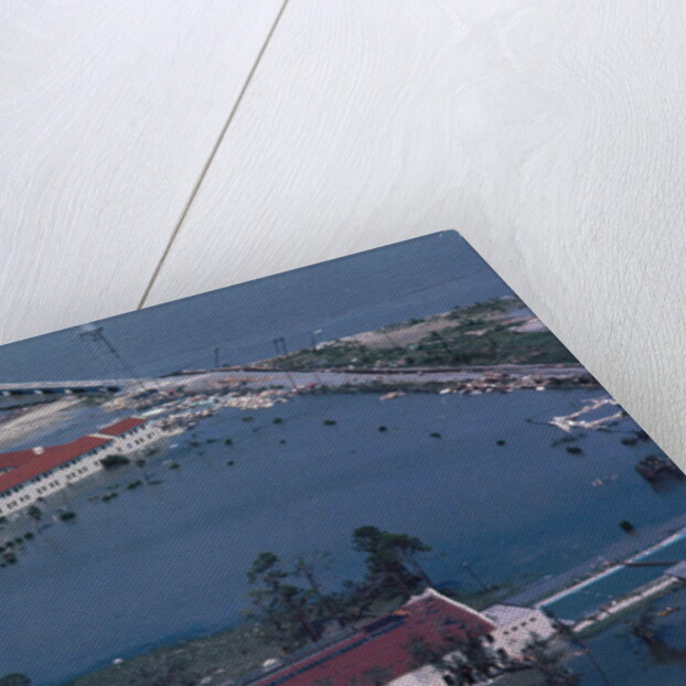 Damage Left by Hurricane Camille by Anonymous