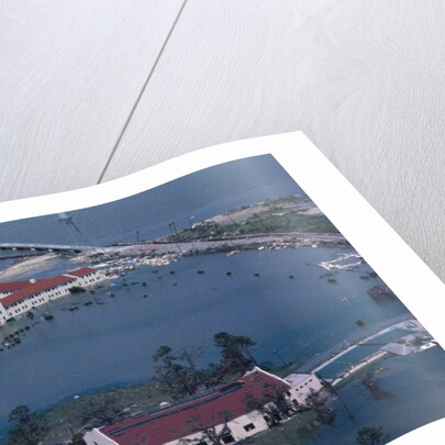 Damage Left by Hurricane Camille by Anonymous