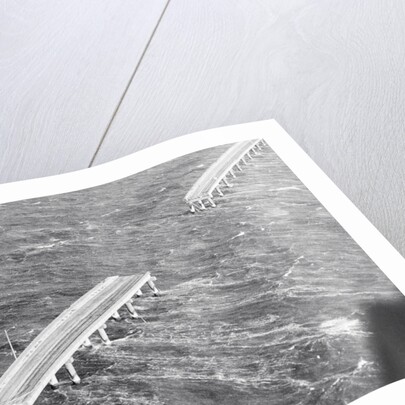 Broken Chesapeake Bay Bridge-Tunnel by Anonymous