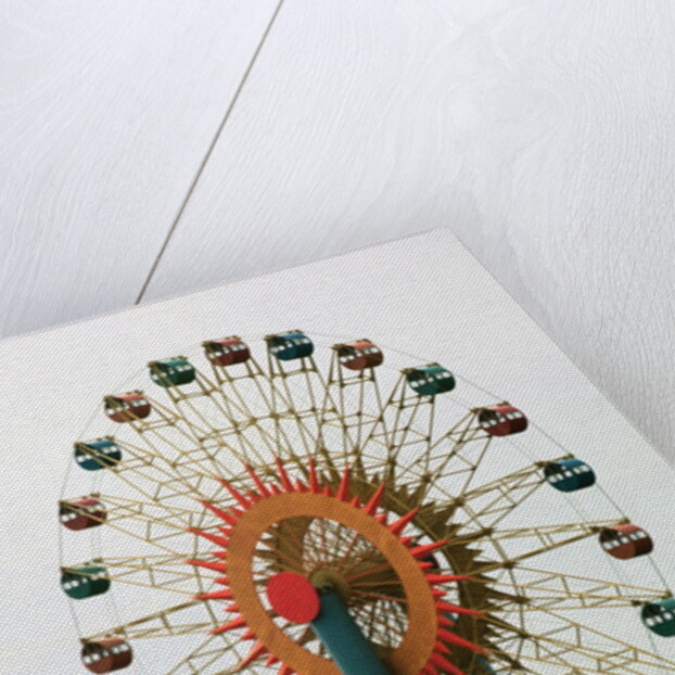 Ferris Wheel Under Construction by Anonymous