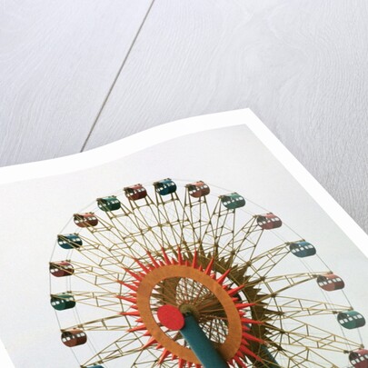Ferris Wheel Under Construction by Anonymous