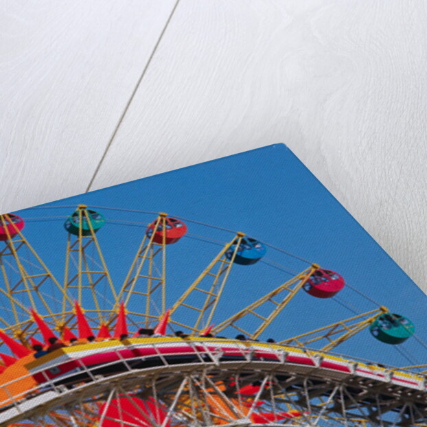 Ferris Wheel and Roller Coaster at Expo 1970 by Anonymous