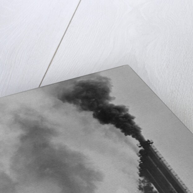 View of Smoke Spewing Plant by Anonymous