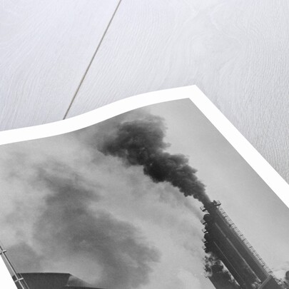 View of Smoke Spewing Plant by Anonymous