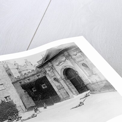 Kilkenny Castle Under Siege by Anonymous