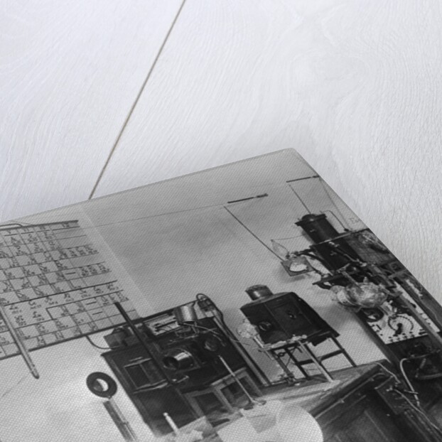 Interior of Madame Curie's Laboratory by Anonymous