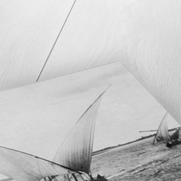Sailboat on the Nile by Anonymous