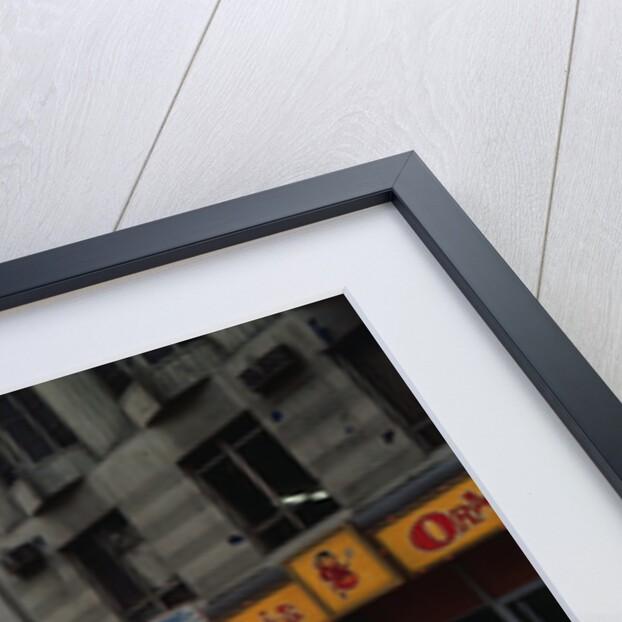 Theater Marquees on a Street by Anonymous