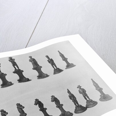 Napoleon's Chess Statuettes by Anonymous