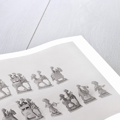 Napoleon's Chess Statuettes by Anonymous