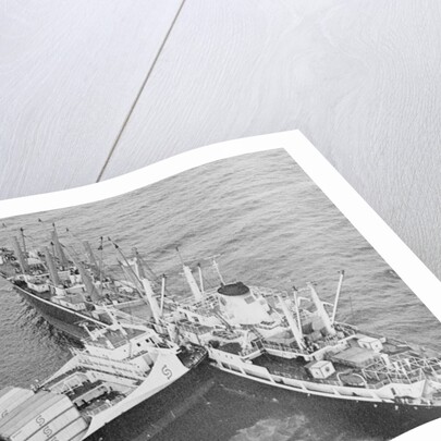 The Ship Trans Hawaii Ramming Into a Freighter by Anonymous