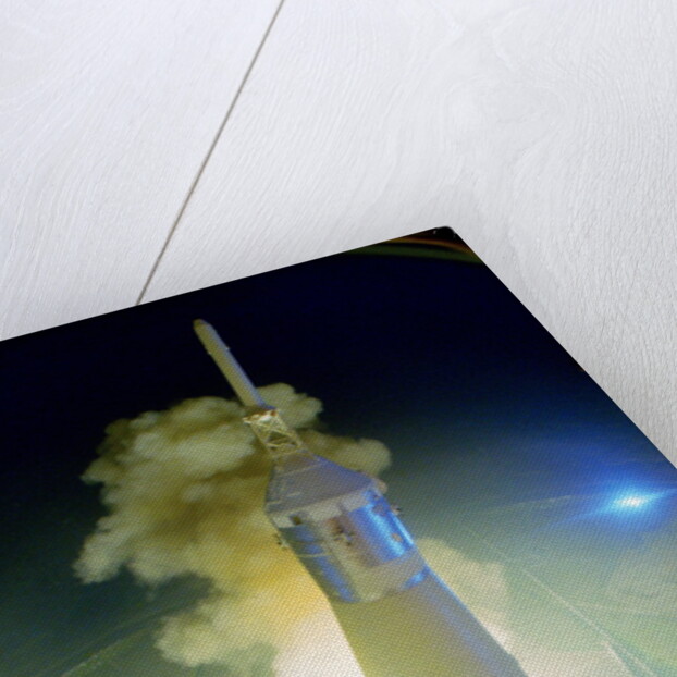 Apollo 17 Blasting Off by Anonymous