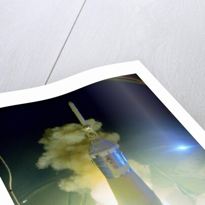Apollo 17 Blasting Off by Anonymous