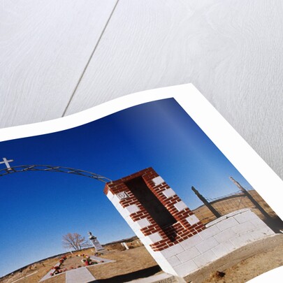 Burial Ground in Wounded Knee by Anonymous