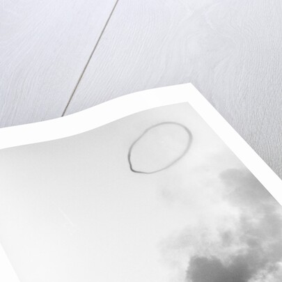 Smoke Ring Appearing Above Explosion by Anonymous