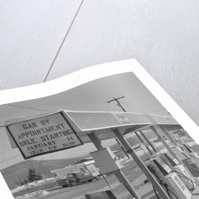 Isolated Gas Pump Area by Anonymous