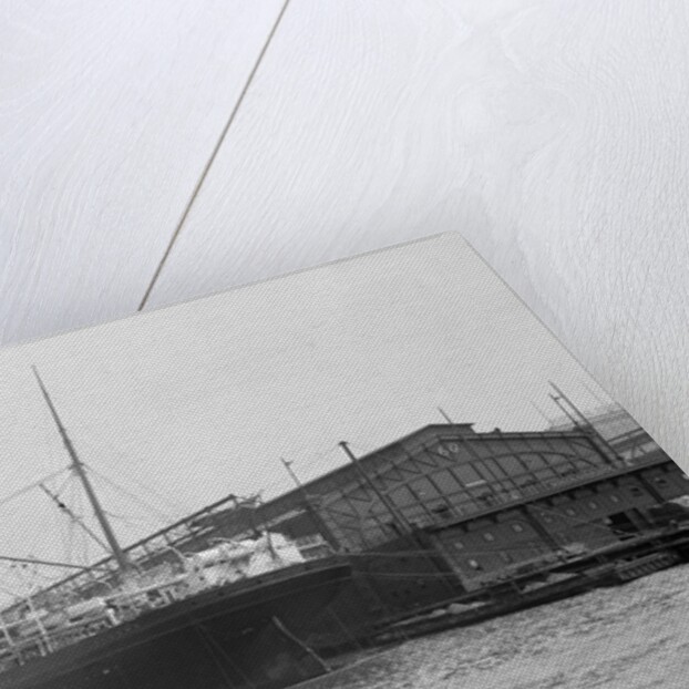 Adriatic Ship Docked by Anonymous