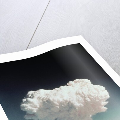 Mushroom Cloud Rising Over Ocean by Anonymous