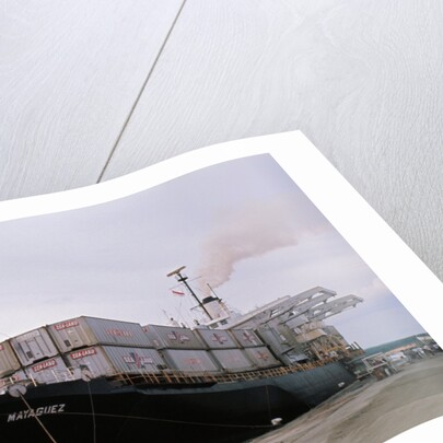 View of Mayaguez Docking at Port by Anonymous