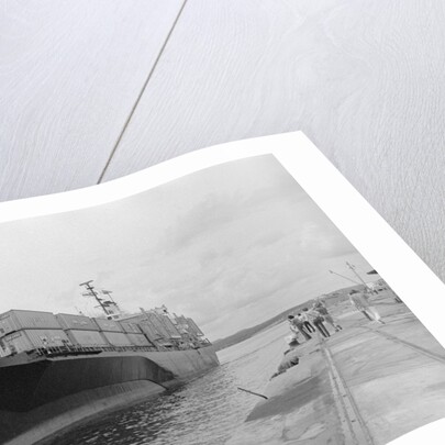 View of the American Freighter SS Mayaguez by Anonymous