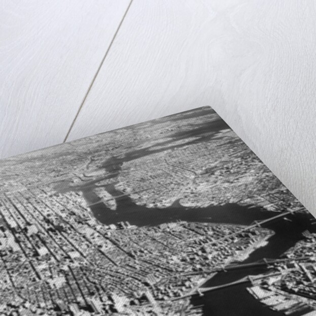 Manhattan from Above on a Clear Day by Anonymous