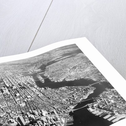 Manhattan from Above on a Clear Day by Anonymous