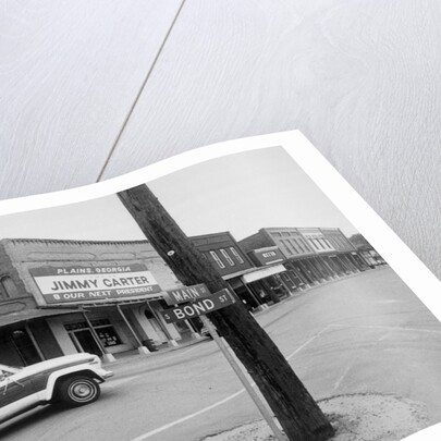 Street in Jimmy Carter's Hometown of Plains by Anonymous