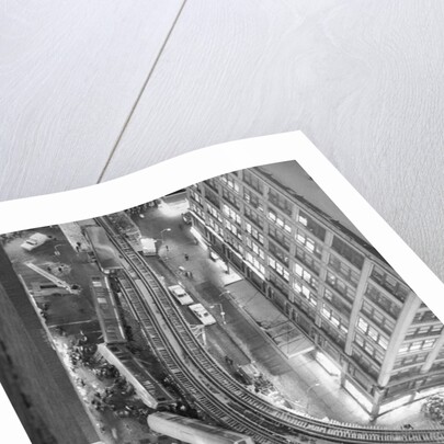 Trains Derailing to the street. by Anonymous