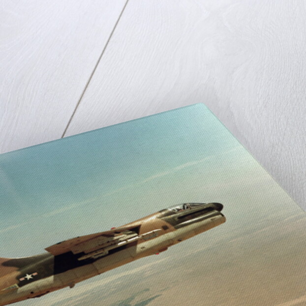 United States Air Force A-7D Corsair Jet Aircraft by Anonymous