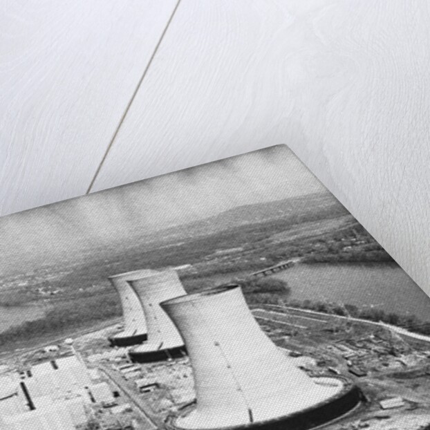 The Cooling Towers at Three Mile Island by Anonymous