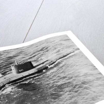 Sea Trials for USS Nautilus, First Nuke Sub by Anonymous