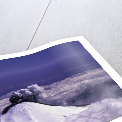 Mount St. Helens Erupting by Anonymous