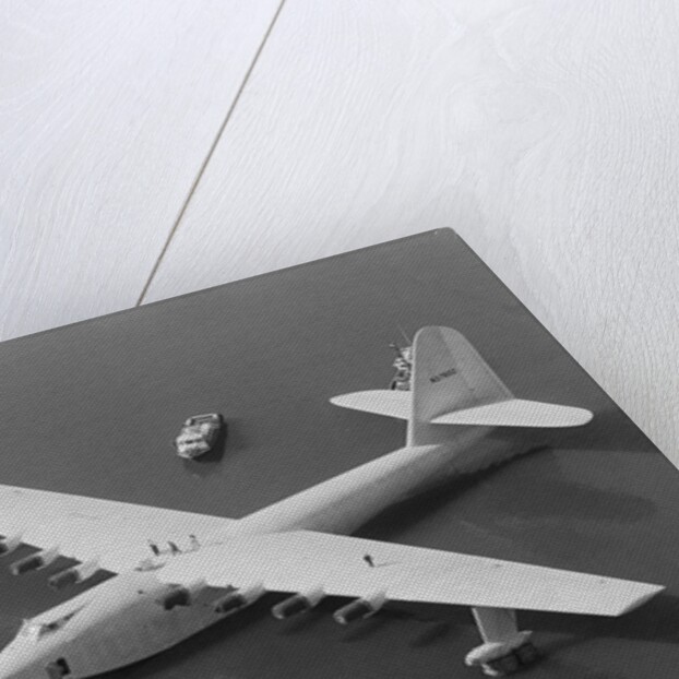 Howard Hughes' "Spruce Goose" by Anonymous