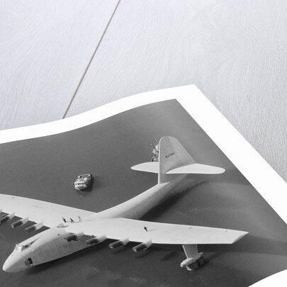 Howard Hughes' "Spruce Goose" by Anonymous