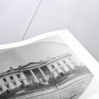Old Photo of White House by Anonymous